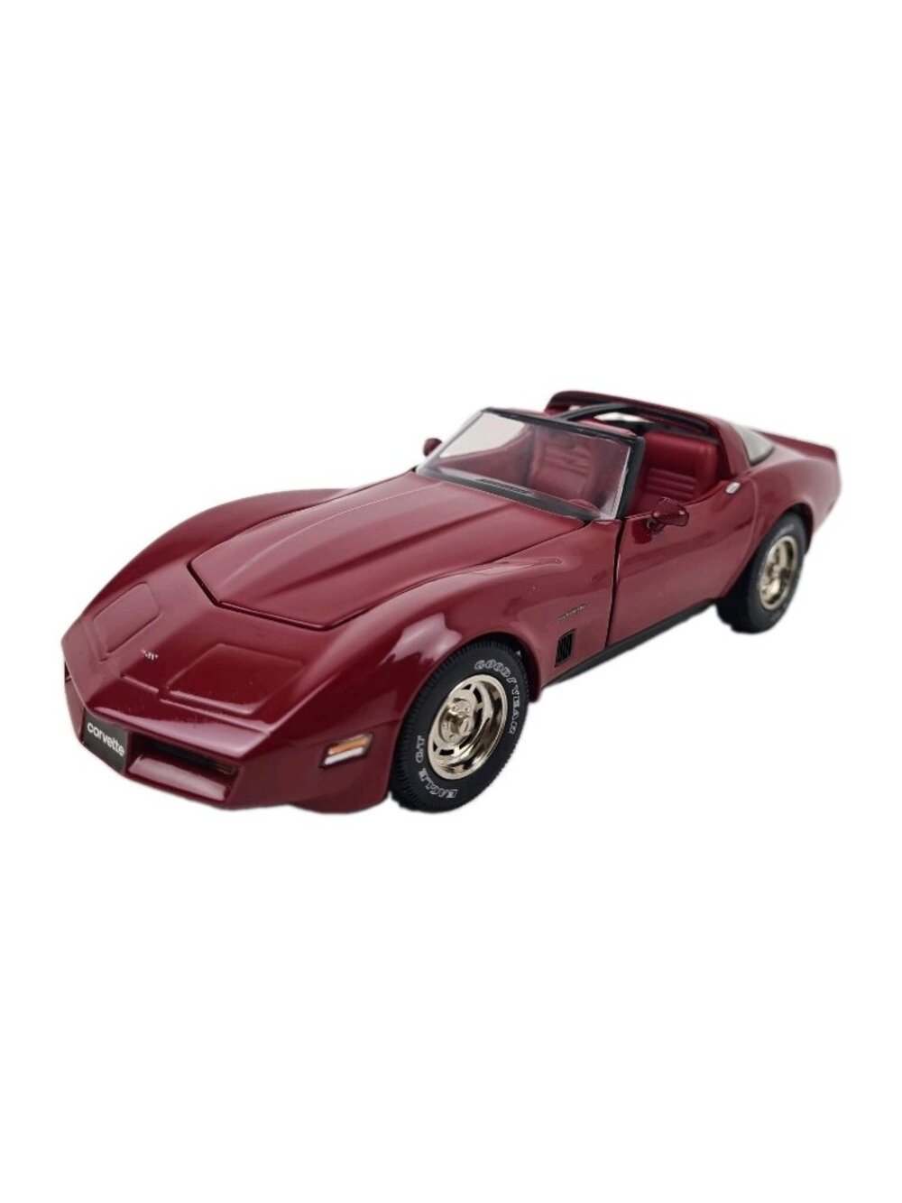 Franklin Mint 1982 Precision Chevrolet Corvette Red 1:24 Die Cast B11XK50